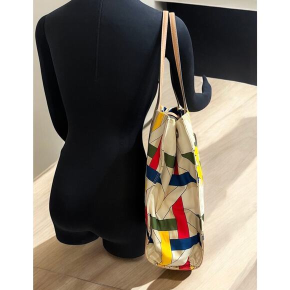 Tory Burch Ella Printed Tote Bag - Picture 8 of 11